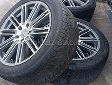 Калеса в зборе с ризинай Порше каен 