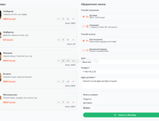 Web-приложение для пиццерии | Ready-made restaurant website | 50000 рублей!