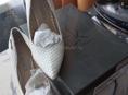 Туфли от кэлвин кляин,белые кожаные ,шпилька.