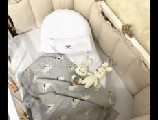 Детская кроватка + кокон для новорожденных 3500