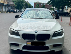 Губа на передний бампер бмв ф10 