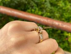 Кольцо с бриллиантами 