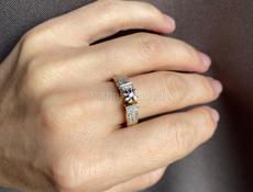 Кольцо с бриллиантами 