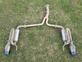 Глушитель прямоточный на lexus is gs