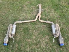 Глушитель прямоточный на lexus is gs