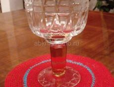 В продаже бокалы,двухцветный редкостный хрусталь,"Олимпииский огонь"1980г.набор 6 шт.в идеальном состоянии.Цена одного бокала 2.500