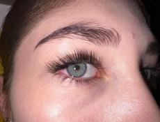 Наращивание ресниц любой объём предновогодняя скидка1500т