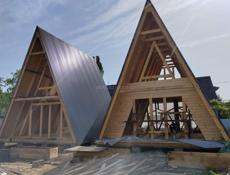 2-х этажные деревянные коттеджи.  Капитальноe строительства и ремонт. 