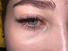 Наращивание ресниц предновогодняя скидки любой объём 1500