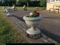 Вазоны " горшки для цветов из битона 