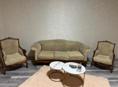 Диван с креслами и мини диванчиком 