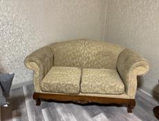 Диван с креслами и мини диванчиком 