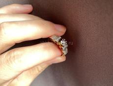 Кольцо с бриллиантами 