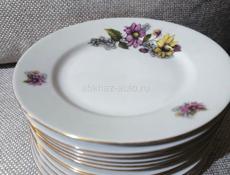 Чешский набор тарелок