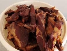 Домашнее копченое мясо 🥩 свинина 