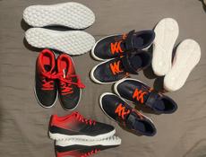 Бутсы футбольные французский бренд 35:36:30:31 раз.