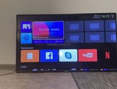 Смарт ТВ ютуб интернет кинопоиск все есть писать в вотсап 