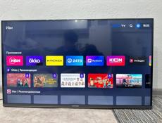 Шикартный смарт тв 43 диаг есть все и Алиса и голосовое управление писать вотсап 