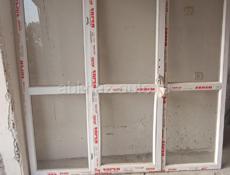 Пластиковые окно и дверь 