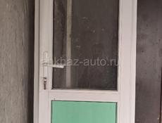 Пластиковые окно и дверь 