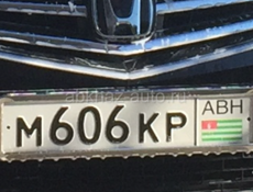 Гос номер М606КР