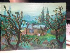 Рисую картины на заказ акрилом 