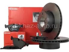 Новые передние тормозные диски БМВ 7 BREMBO