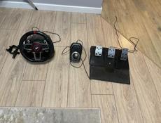 Руль FlashFire Suzuka ES900R с коробкой передач и педалями  