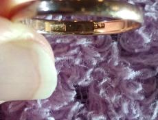 Золотое обручальное кольцо 583пробы