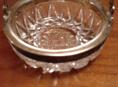 В продаже ваза(конфетница)хрустальная с серебряным ободком.СССР(в обьеме 12 см)
