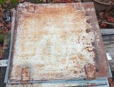 ЖЕЛЕЗНЫЕ ЛИСТЫ 7 ШТУК 