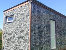 Готовый каркасный трёхместный домик