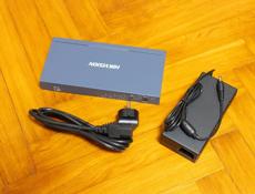 Видеонаблюдение полный комплект: видеорегистратор, видеокамеры, коммутатор, жёсткий диск, витая пара. Цена в подробном описании. 