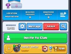 Продам аккаунт Clash Royale 