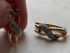 Золотые сережки 