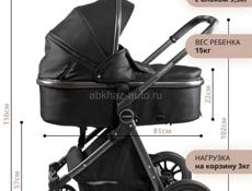 Новая коляска , пользовались меньше года ( ребенок просто не хотел сидеть) 