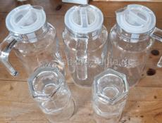 Графины 3 шт