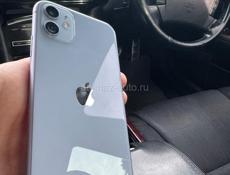 Айфон11 128 гб . АКБ 76% телефон весь в оригинале нечего не менялось работает все