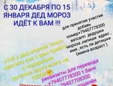 Дед мороз и снегурочка