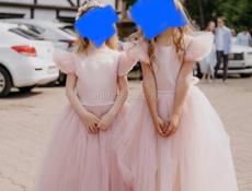 Платье длинное красивое 116-122 см. 