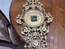 Часы настенные бронзовые 