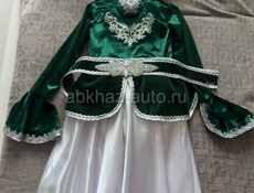 Платье национальное с головным убором 128-134 см. 