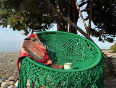 Напольное складное кресло