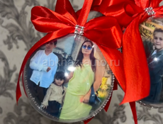 новогодние шары с фотографиями 