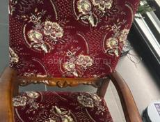 Ренессанс: обеденный стол, 4 стула, 2 кресла