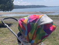 Коляска 3 в 1 (красивая!)