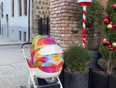 Коляска 3 в 1 (красивая!)