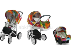 Коляска 3 в 1 (красивая!)