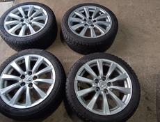 Шины 225/45/17 и диски Тойота Лексус 
