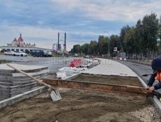 укладка брусчатки, тротуарной плитки, заезд на участок